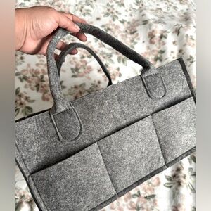 Felt Organiser with Compartments, diaper caddy